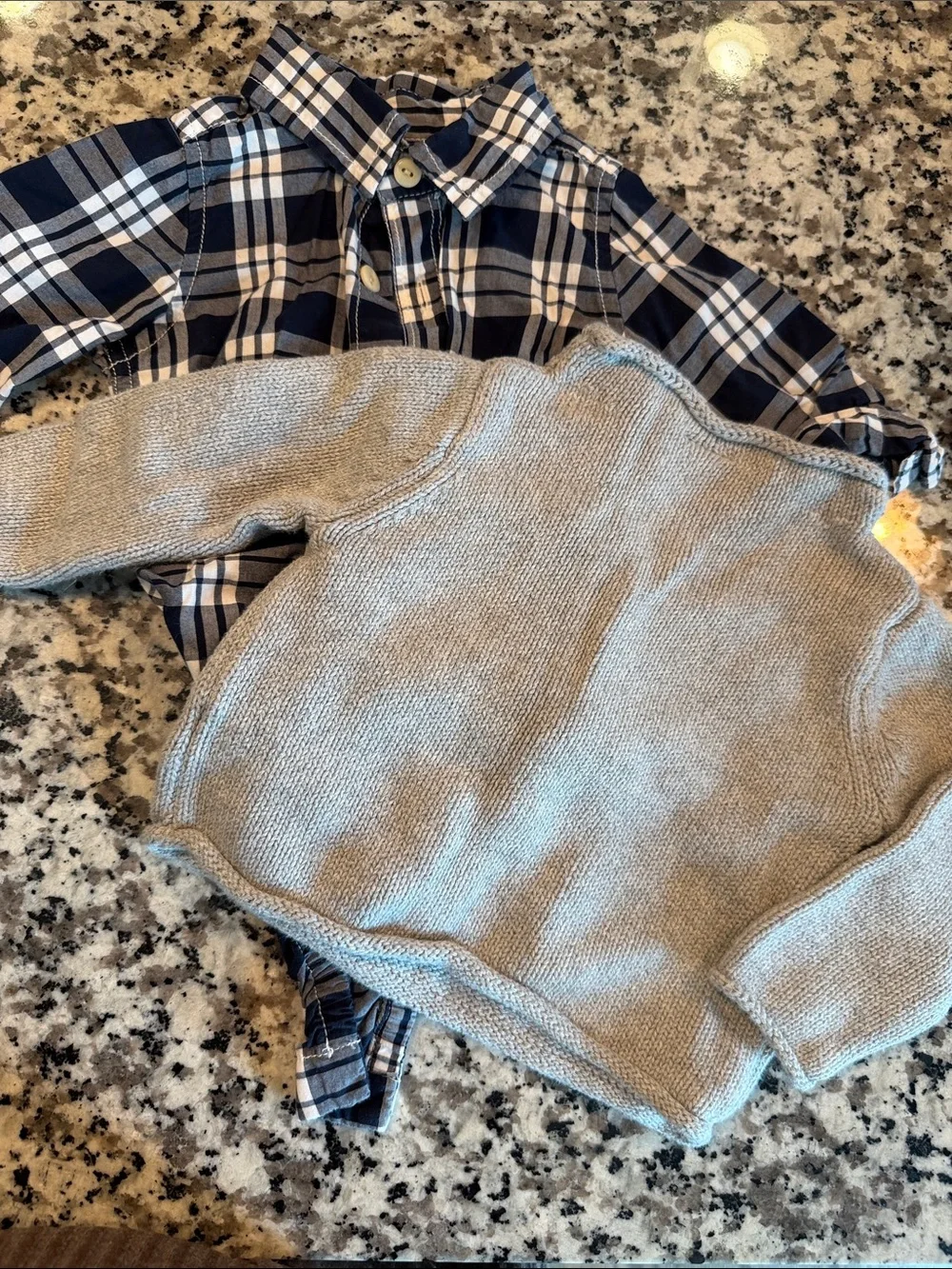 Baby gap Gray roll neck Knit Sweater